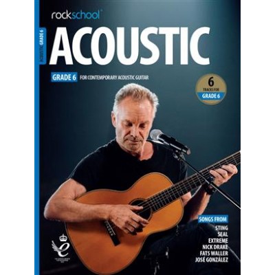 Rockschool Acoustic Guitar Grade 6 - (2019)
